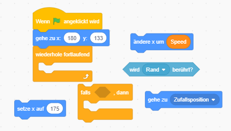 Blöcke für Aufgabe 2